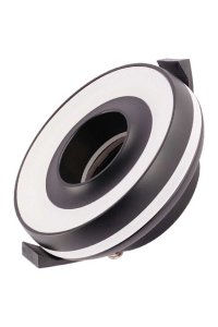 ACK AH03-04111 Yuvarlak Siyah Sıva Altı Led Spot Kasası