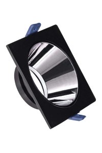 ACK AH03-08031 Siyah Platin Metal Gövde Sıva Altı Spot Kasası