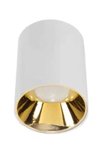 ACK AH03-08660 Gold Beyaz Kasa Yuvarlak Sıva Üstü Dekoratif Tavan Armatürü