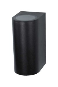 ACK AH07-02151 2x50W GU10 Siyah Bahçe Duvar Apliği