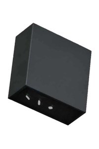 ACK AH07-03501 3000K Günışığı 4W Siyah Kasa Led Duvar Apliği