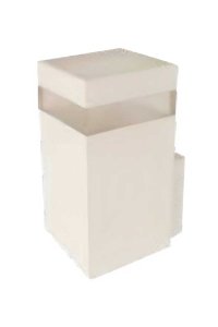 ACK AT16-10990 9W Renk Kare Beyaz Led Duvar Apliği