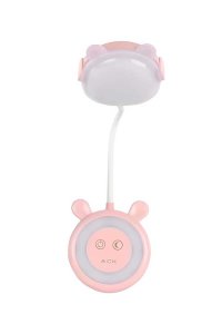 Ack AF11-10011 2 Renkli Pembe Şarj Edilebilir Masa Lambası