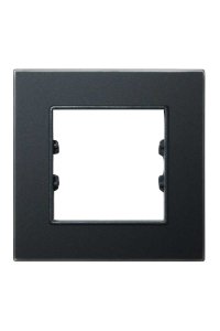 Asfir Schneider Asfora Tekli Siyah Anahtar Priz Çerçevesi