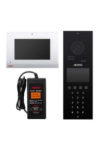 Audio 001194DKP 7 inç 4 Daire Görüntülü Diafon Paketi