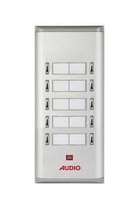 Audio 004851 E10 10lu Basic Yan Sıra Çift Butonlu Zil Paneli