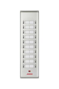 Audio 004851 E20 20li Basic Yan Sıra Çift Butonlu Zil Paneli