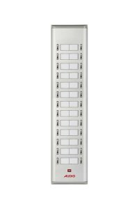 Audio 004851 E26 26lı Basic Yan Sıra Çift Butonlu Zil Paneli