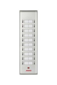Audio 004853 E20 20li Basic Yan Sıra Çift Butonlu Zil Paneli