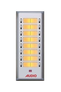 Audio 008324 16lı Basic Zil Paneli Yan Sıra