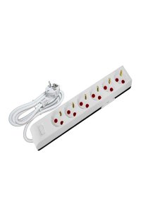 Ayka 22 0601 031 3m 6lı Çocuk Korumalı Topraklı Grup Priz