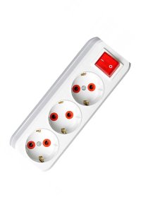 Ayka 77 133 00 Üçlü Anahtarlı Golyat Fiş