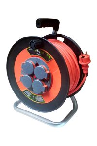 Bylion PMP-50325-F 3x2,5 TTR 50m Plastik Kablo Makarası