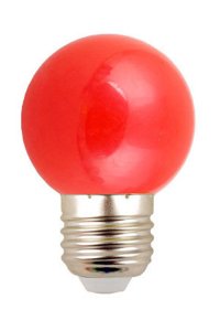 CATA CT-4071 1W E27 Kırmızı Ledli Top Gece Lambası Ampulü