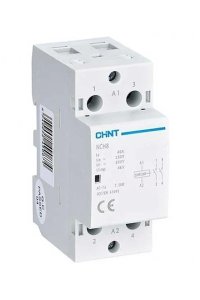 CHINT 256054 NCH8 Serisi 220/230 V AC Bobinli 2P 20A 2NA Sessiz Kontaktör