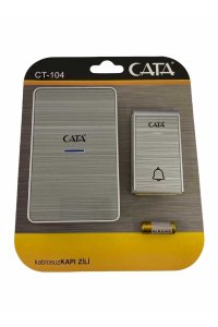 Cata CT-104 Silver 150m Lüks Işıklı Uzaktan Kumandalı Zil