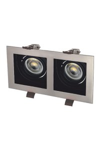 Cata CT-5226 Pars Kare 2li Satin Spot Kasası