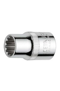 Ceta Form C02A-S0316 1/4 inç Spline Lokma Anahtar