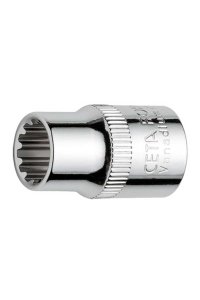 Ceta Form C02A-S0516 1/4 inç Spline Lokma Anahtar
