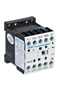 Chint 247436 NC6-0610M 220V AC Bobinli 2,2kW 3P 1NA Mini Kontaktör