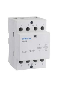 Chint 256081 NCH8 Serisi 220/230VAC 2P 40A 2NA Bobinli Sessiz Kontaktör