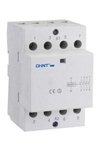 Chint 256099 NCH8 220/230V 4x40A 4NA Bobinli Sessiz Kontaktör