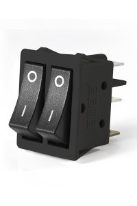 Emas A12B5H10 1NA 1NA 30x22mm Köprülü Işıksız Switch