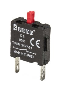 Emas D2 1NK 16mm Kumanda Butonu