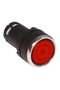 Emas MB200FK 1NK Kırmızı Kalıcı Yaylı Kumanda Butonu