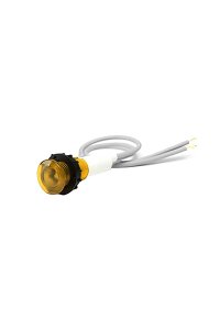 Emas S100LS1 12V AC/DC 10mm Sarı Led Sinyal Lambası