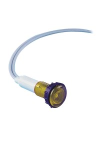 Emas S100LS2 24V AC/DC 10mm Sarı Led Sinyal Lambası