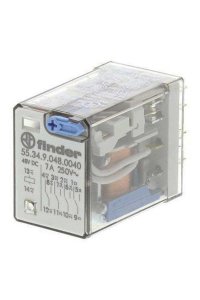 Finder 55.34.9.048.0040 4CO 10A Minyatür Genel Amaçlı Röle