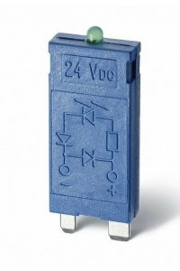 Finder 99.01.0.230.59 Yeşil Led 110 240V AC DC Modül