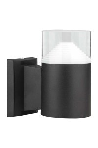 Forlife FL-1855 3200K 6W Siyah Reyhan Bahçe Duvar Apliği