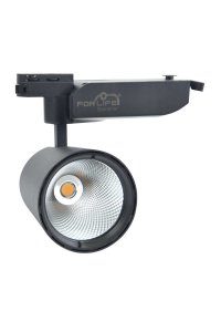 Forlife FL-2239 S 6500K Beyaz 50W Siyah Ray Spot Armatür