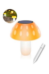 Forlife FL-3267 B 20W 6500K Beyaz Solar Mantar Çim Armatürü