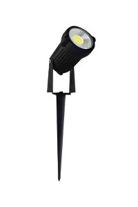 Forlife FL-6020 Kırmızı 5W Siyah Kazıklı Çim Armatürü