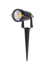 Global K2 KBA747 Amber 7W Siyah Kazıklı Çim Armatürü