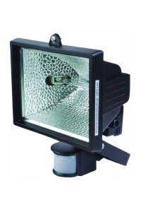 Global K2 KHF164 150W R7S Siyah Halojen Sensörlü Projektör