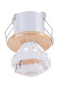 Global K2 KLS525 Mavi 1W Altın Kasa Yıldız Led Spot