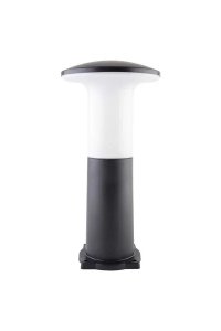 Global KBA764 E27 IP54 ABS Siyah Mantar Set Üstü Bahçe Armatürü