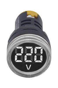 Gwest 22 VS-B 24-450V Beyaz AD-116 Serisi Voltmetre