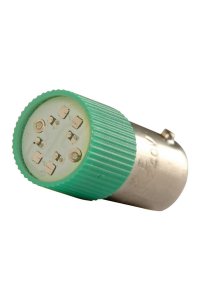 Gwest BA9S Led Ampul 24V.AC-DC Yeşil Led Ampul