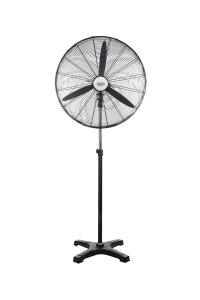 Hims HEF-A750 210W 30 inç Siyah Alüminyum 3 Kanatlı Sanayi Tipi Ayaklı Vantilatör