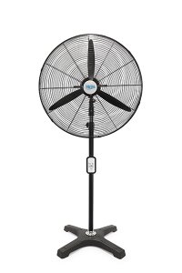 Hims HEF-AK650 190W 65 cm Siyah 3 Kanat Kumandalı Sanayi Tipi Ayaklı Vantilatör