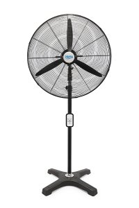 Hims HEF-AK750 210W 75 cm Siyah 3 Kanat Kumandalı Sanayi Tipi Ayaklı Vantilatör