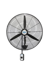 Hims HEF-DA750 210W 75 cm Siyah 3 Kanat Anahtarlı Sanayi Tipi Duvar Vantilatörü