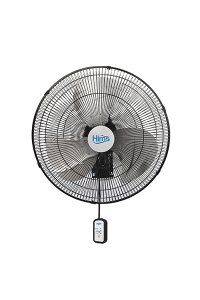 Hims HEF-DK500 130W 50 cm Siyah 3 Kanat Kumandalı Sanayi Tipi Duvar Vantilatörü