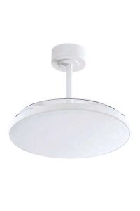 Kaşkar Taflan AYD-10 50W 50cm Beyaz Gizli 3 Kanatlı Uzaktan Kumandalı Lambalı Tavan Vantilatörü