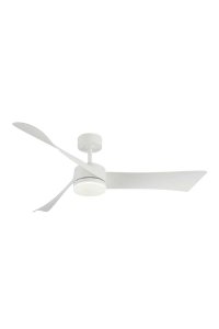 Kaşkar Taflan D52086 35W 132cm ABS Beyaz 3 Kanatlı Uzaktan Kumandalı Lambalı Tavan Vantilatörü